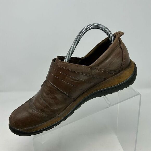 Romika Women's Chocolate Brown Leather Slip-On Casual Loafers Size 40 (US 9-9.5) - Picture 4 of 12